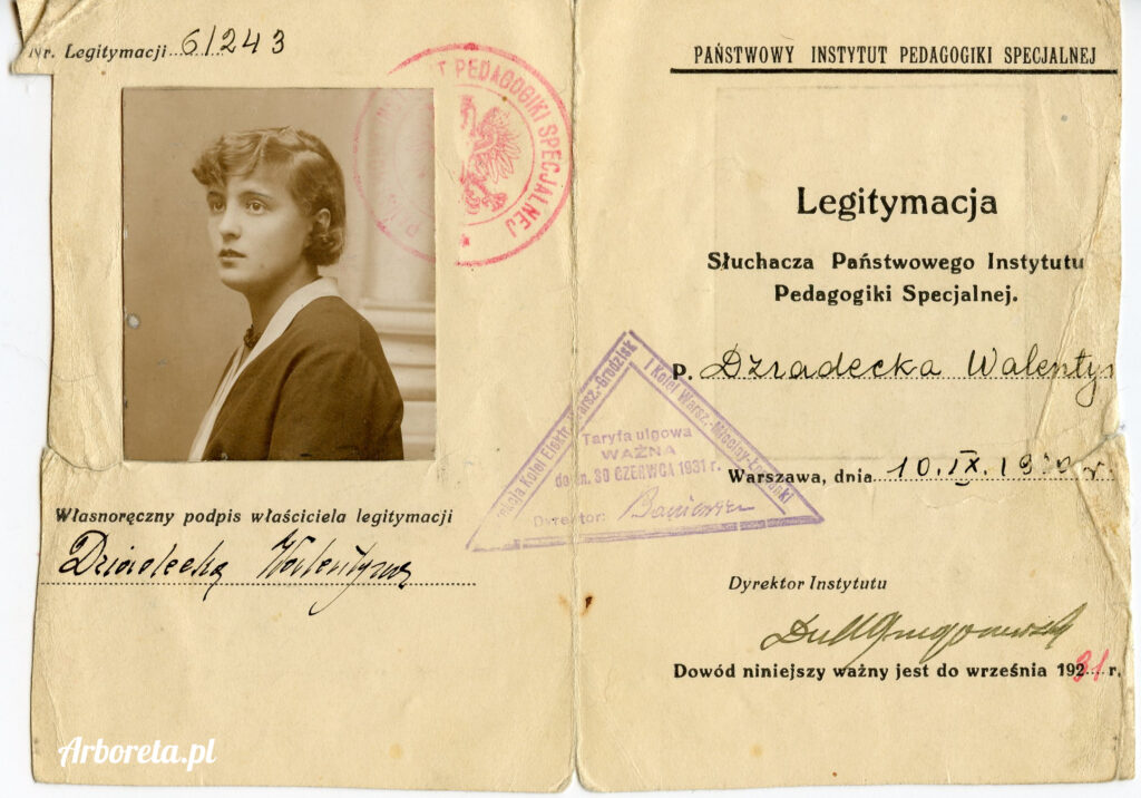 Legitymacja Babci Walentyny z IPS