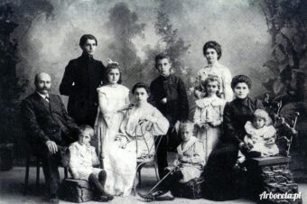 ok.1904, Nieszawa, rodzina Ciupków