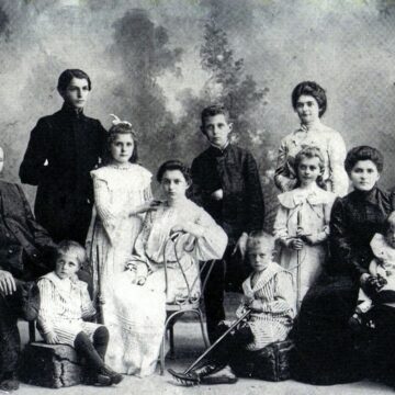 ok.1904, Nieszawa, rodzina Ciupków
