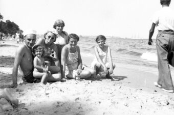 1939, Gdynia, ostatnie prawie beztroskie wakacje dziadków Dameców